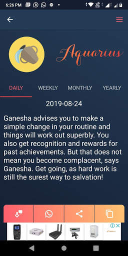 Daily Horoscope screenshot 3