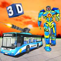 Real Bus Robot Car Battle:Transformation Game 2020