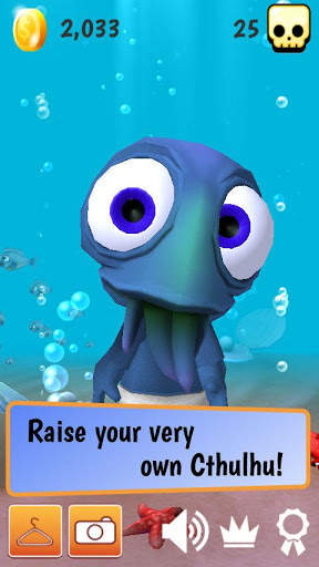 My Pet 3D - Cute Cthulhu screenshot 3