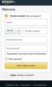 Amazon online shopping screenshot 3
