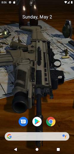 3D Guns Live Wallpaper screenshot 1