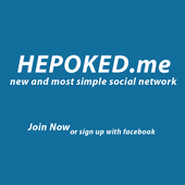 HE POKED me Social Network icon