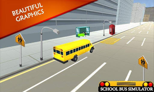 Simulator bus sekolah: Game bus 🚌 screenshot 4