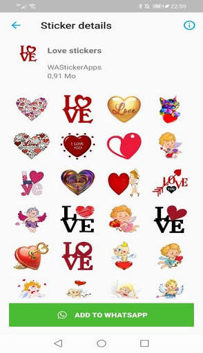Heart Stickers For WhatsApp screenshot 4