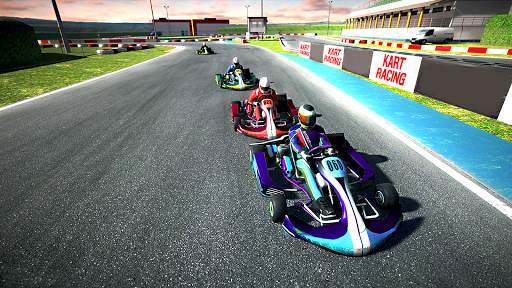 Go kart race buggy kart rush racing beach race screenshot 3