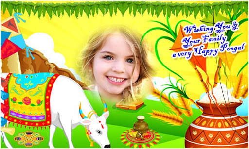 Happy Sankranti pongal Frames screenshot 4