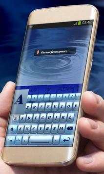 Oceans from space AiType Theme screenshot 3