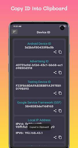 Device ID screenshot 4
