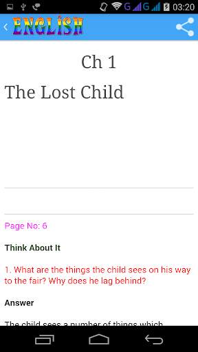 Class 9 English Solutions screenshot 2