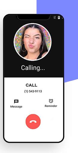 Call Damelio Charli Simulator screenshot 2