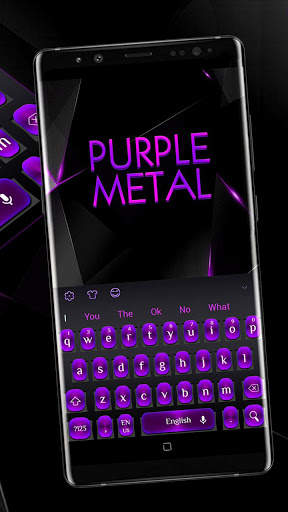Purple Metal Keyboard screenshot 2