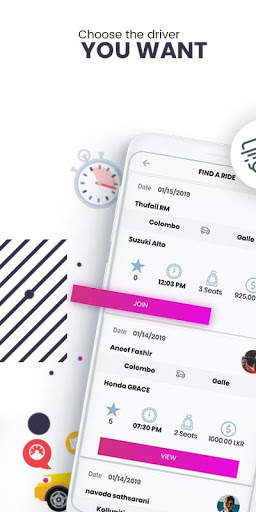 Udio - Sri Lankan Carpooling App screenshot 2