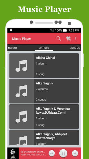 Music Player screenshot 2