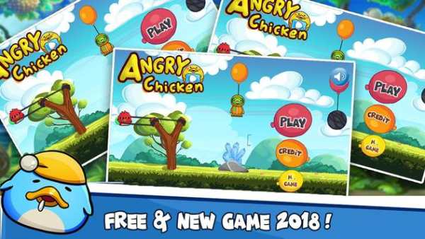 Knock Down - Angry Chicken screenshot 1