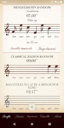Sveglia di musica classica screenshot 1