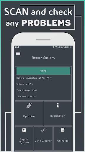 Repair System for Android (Quick Fix Problems) screenshot 1