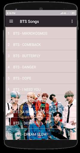 BTS Songs KPOP Offline screenshot 2