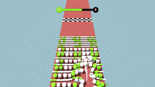 Color Bumb Cross ball crush  game bump up the jump screenshot 3