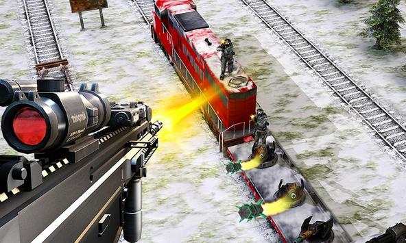 Rush Hour Train Sniper 3D screenshot 2