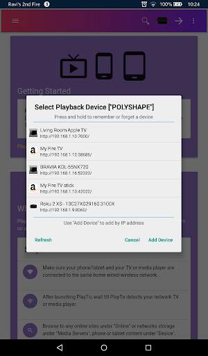 PlayTo Chromecast screenshot 9