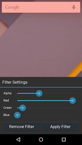 Blue Light Screen Filter App screenshot 1