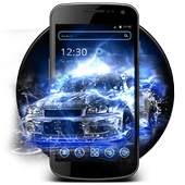Dynamic Blue Car Theme 1.1.1