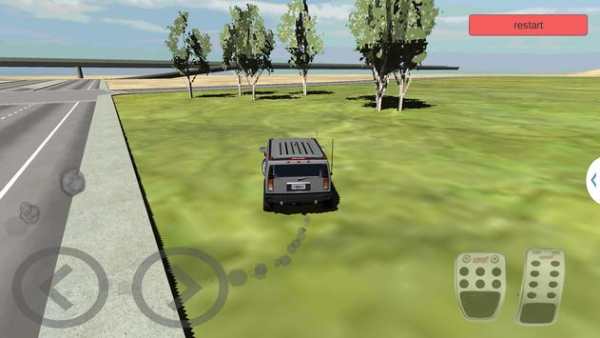 Extreme Hummer Driving 3D screenshot 2