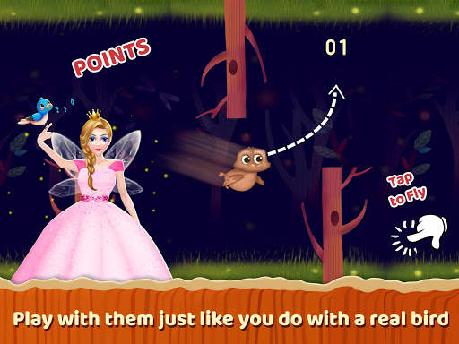 Princess Trains her Bird - How to Train a Bird screenshot 6