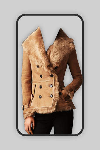 Women Trench Coat Montage Suit Photo Editor screenshot 4