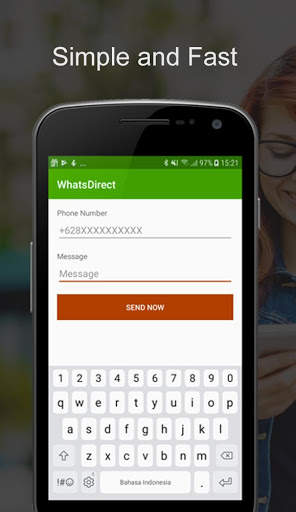WhatsDirect - Directly Send WA Message screenshot 1
