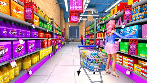 Shopping Mall Game Supermarket screenshot 1