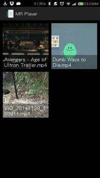MR Player screenshot 1