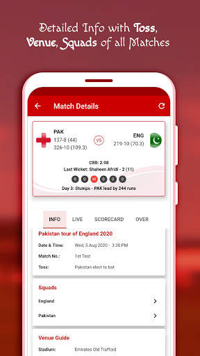 Cricket Fast Score screenshot 5