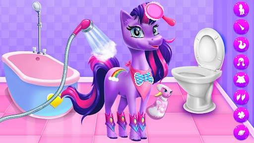 Magical Unicorn Candy World screenshot 1