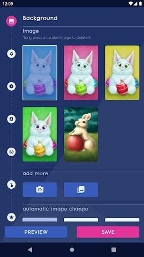 Easter Rabbit Live Wallpaper screenshot 1