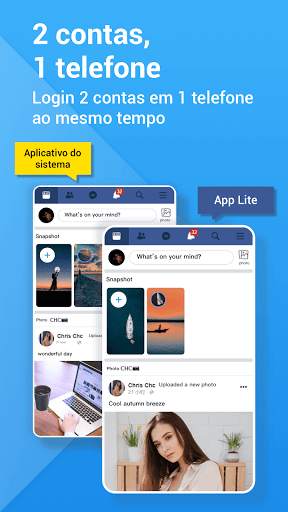Lite App - Todos os aplicativos em 1, 2 Contas screenshot 4