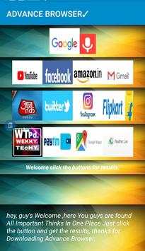 ADVANCE BROWSER screenshot 1