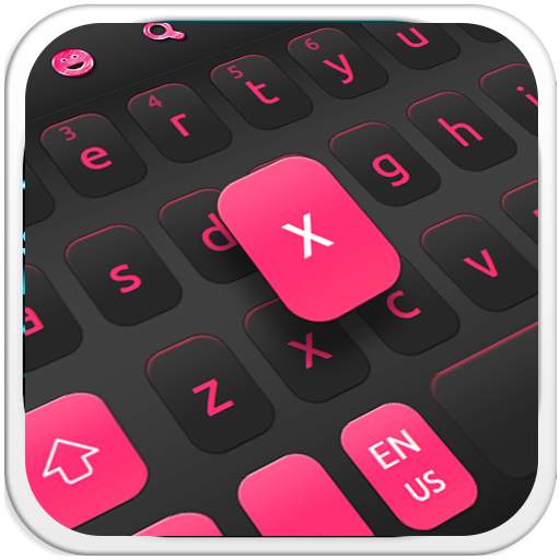 Black Pink Keyboard 10001004