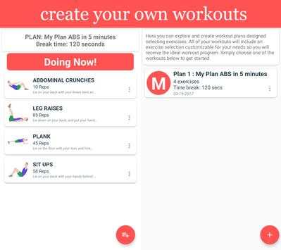 Abs Workout - No Equipment screenshot 4