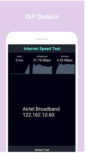 Internet Speed Test - 4G, 5G & WiFi (2021) screenshot 2