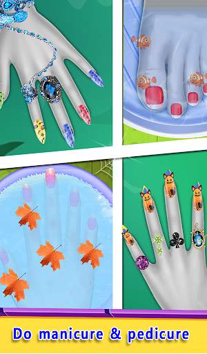 Halloween Princess Makeover Salon Games screenshot 6