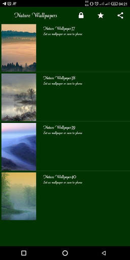 HD Nature Wallpapers - Set or Save while Offline screenshot 2