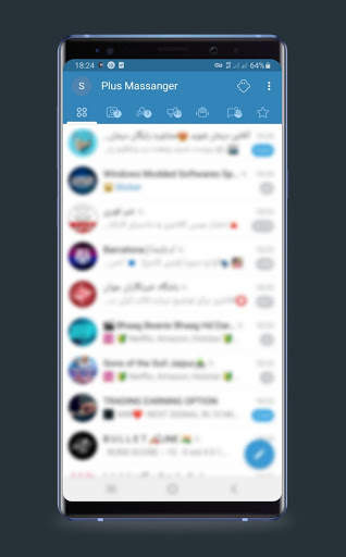 Plus Mass : Unofficial telegram Messenger screenshot 1