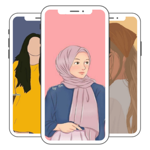 Cute girls wallpapers icon