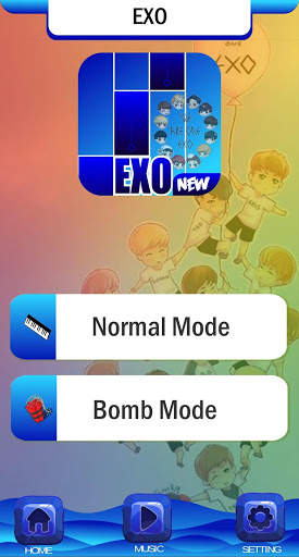 EXO Chibi Piano Tiles screenshot 3