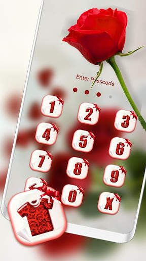 Red Rose Launcher Theme screenshot 5