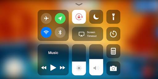 Control Center iOS 15 6 تصوير الشاشة