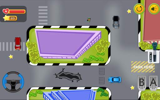 Park the blue car screenshot 5