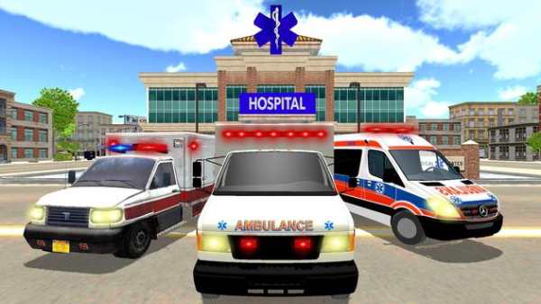 Ambulance Driving Game: Rescue Driver Simulator screenshot 4