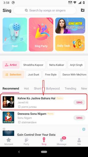 StarDownloader: A simple StarMaker song downloader screenshot 1